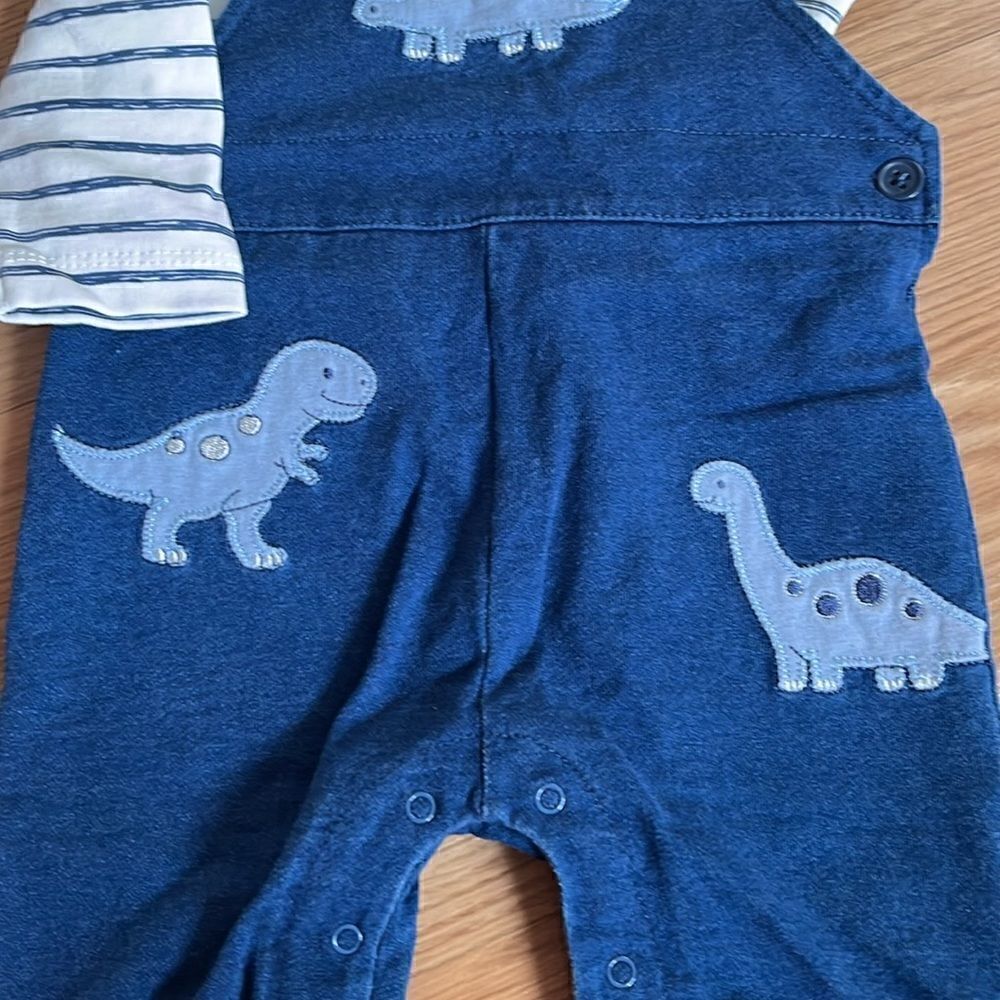 Little Me Knit Overall Set - Picture 3 of 5